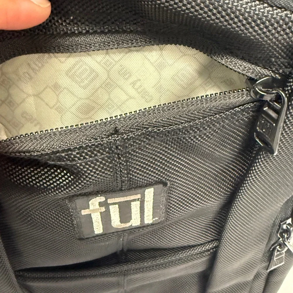 Ful black backpack